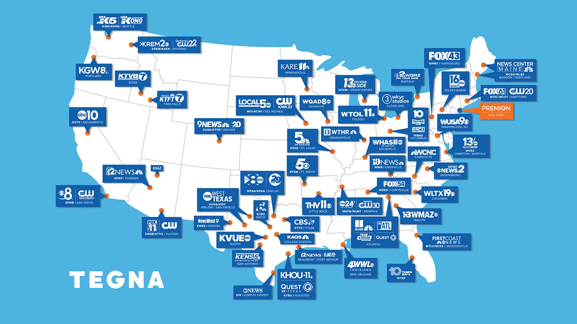 Nexstar Acquires Tegna, Expanding Broadcast Reach
