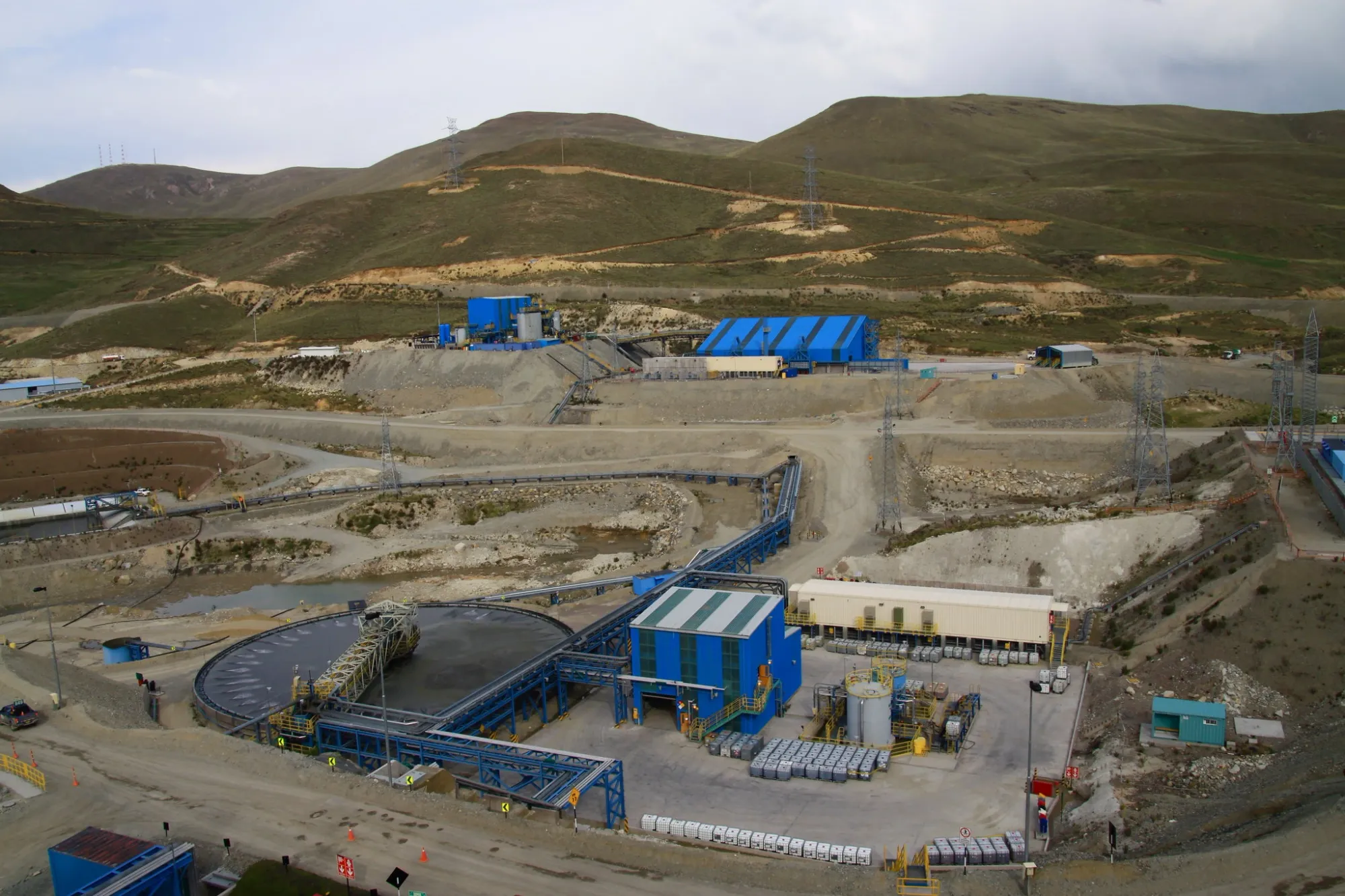 Mine/ Mina Antapaccay von/ de Glencore Xstrata