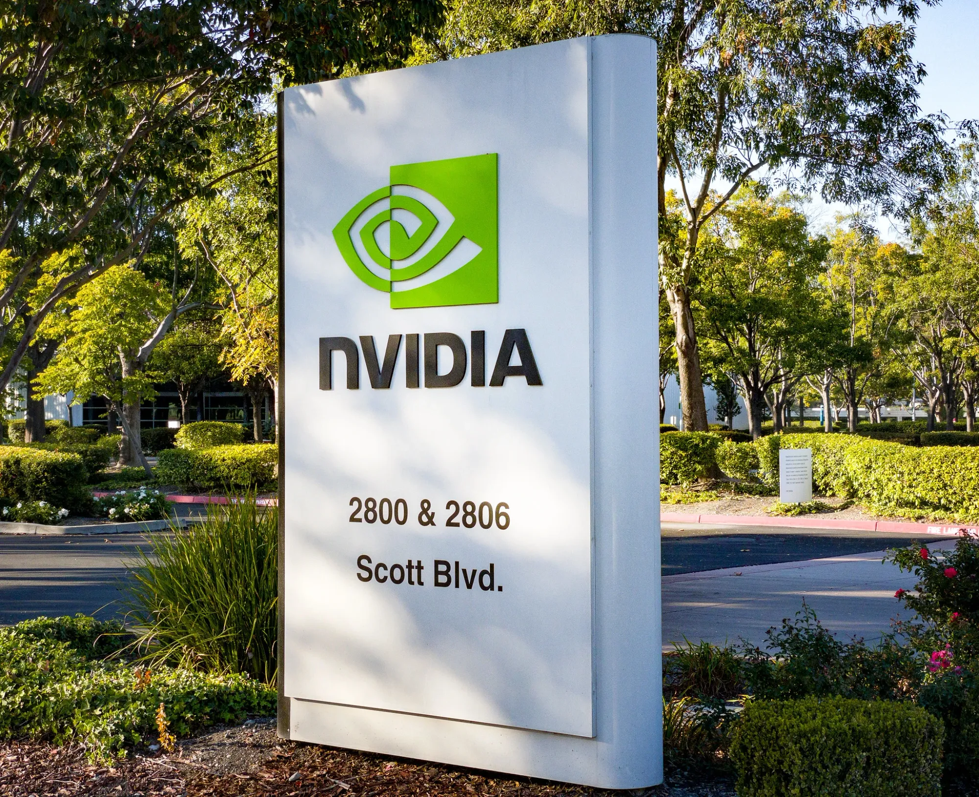 NVIDIA Sign - Santa Clara - California