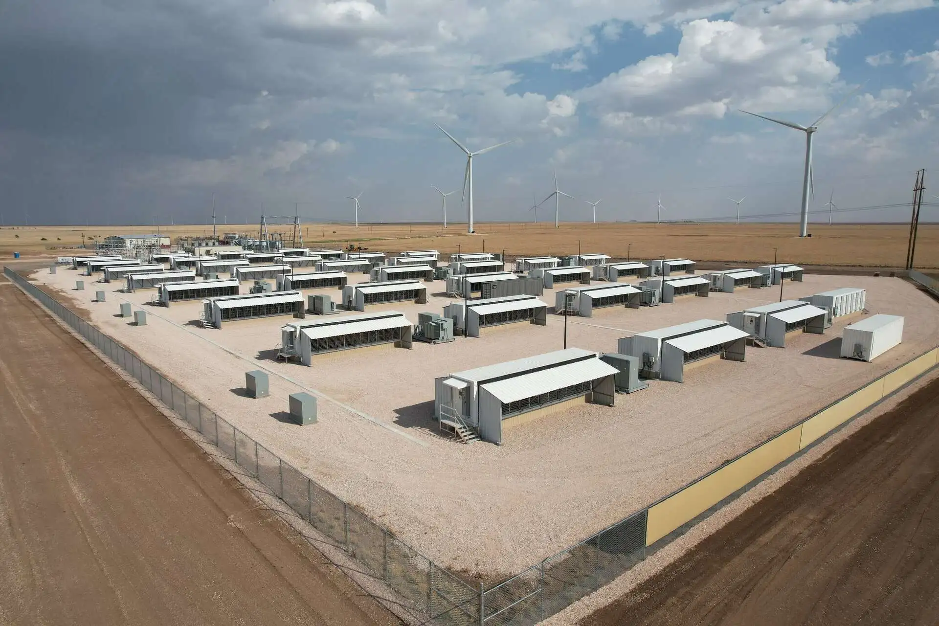 Cipher Mining - Barber Lake site in Colorado City, Texas.