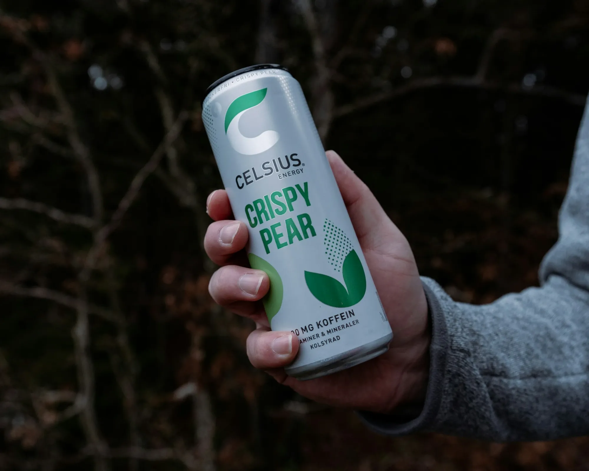 Can of Celsius energy drink  