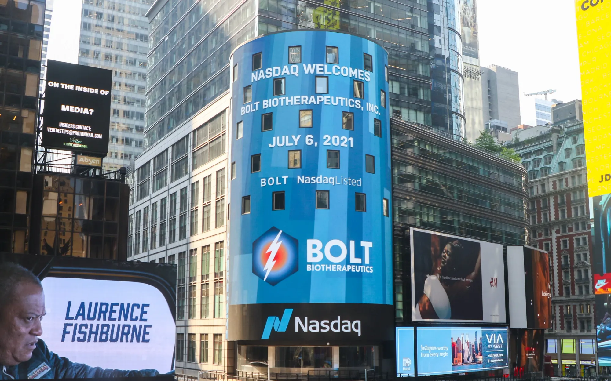 Bolt Biotherapeutics Nasdaq