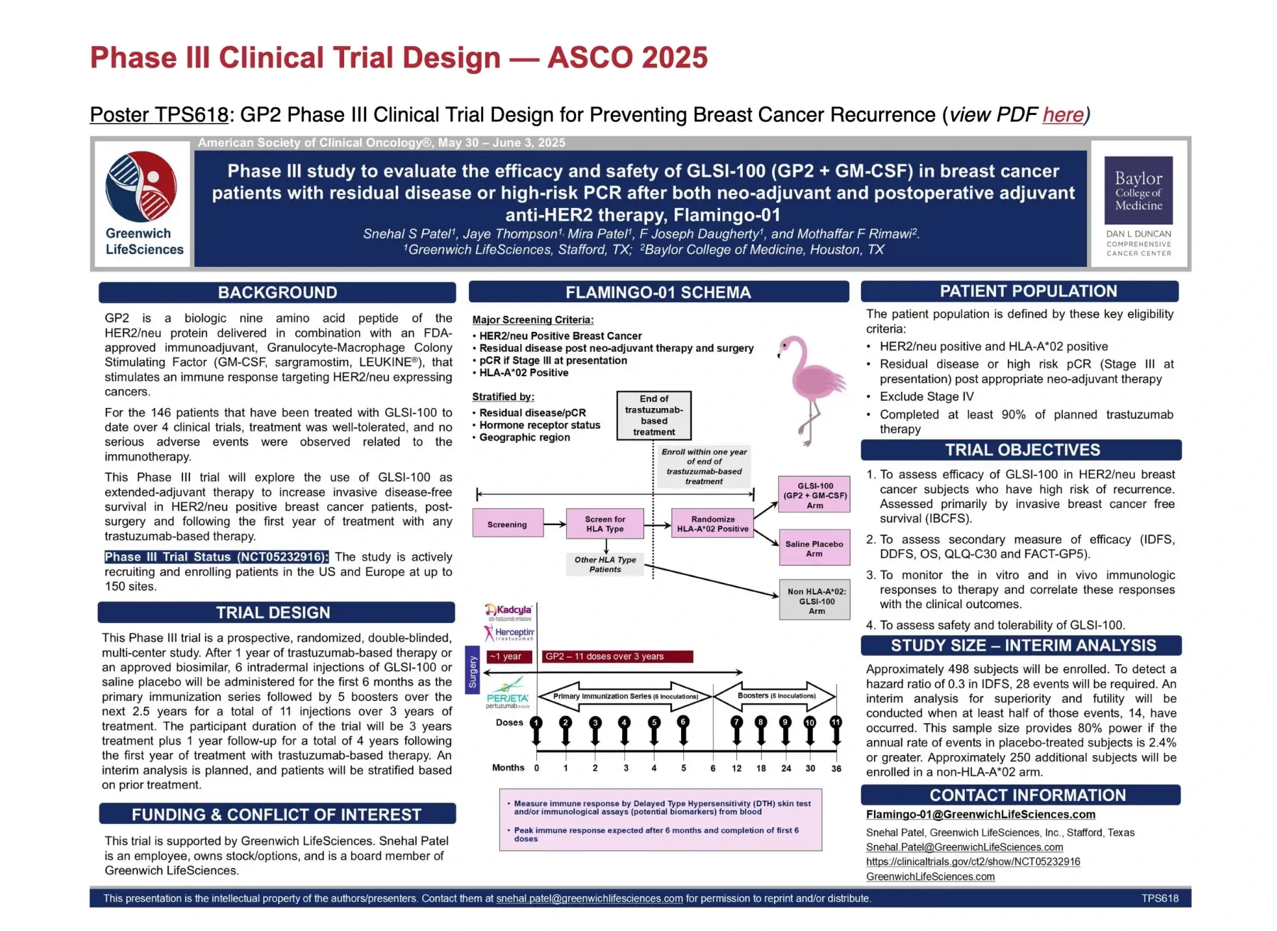 Greenwich LifeSciences Extends Share Lock-up Through 2026