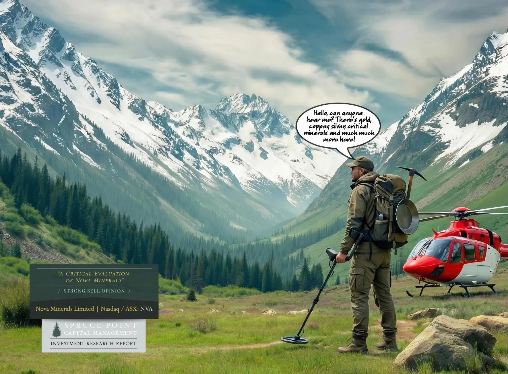 Red Flags at Nova Minerals – Spruce Point Predicts 45–60% Drop in Alaska Gold Dream