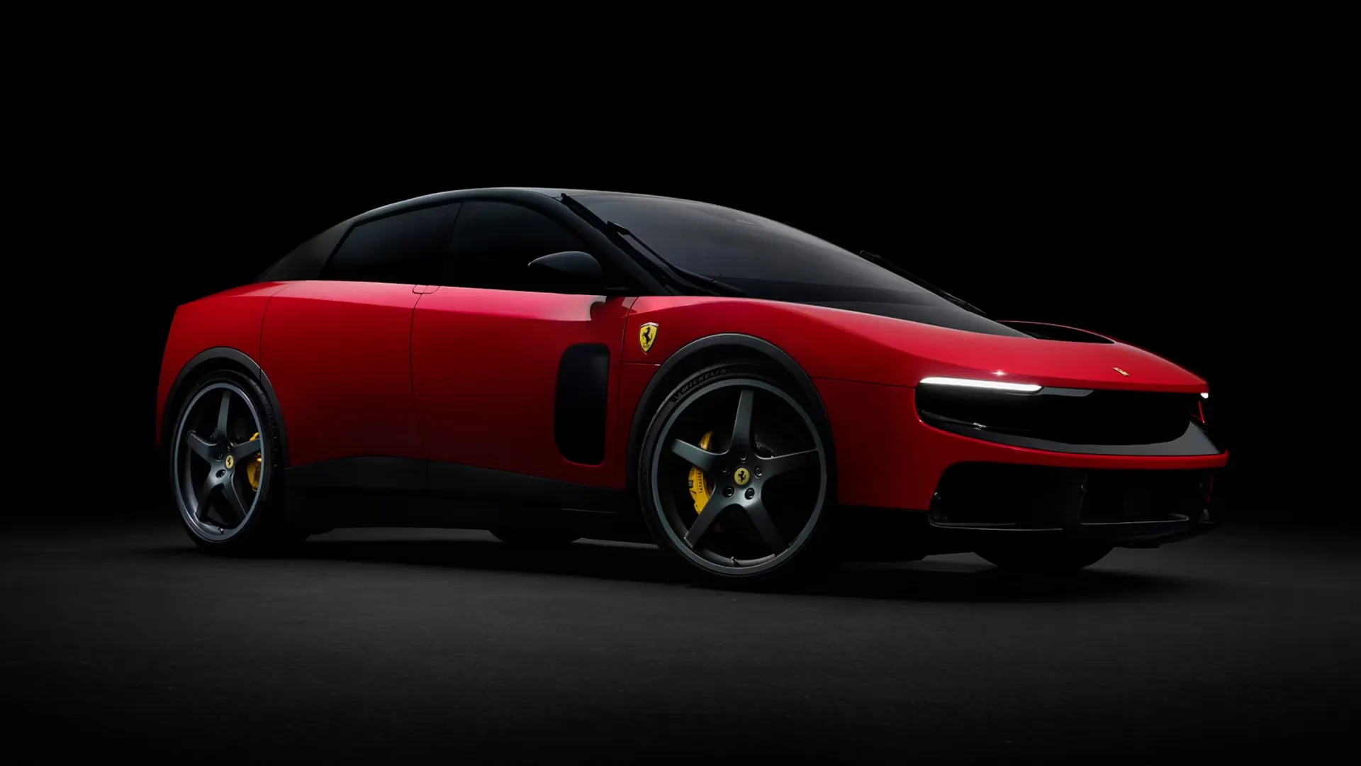 Ferrari Shares Plunge as Investors Reject Its First Electric Car