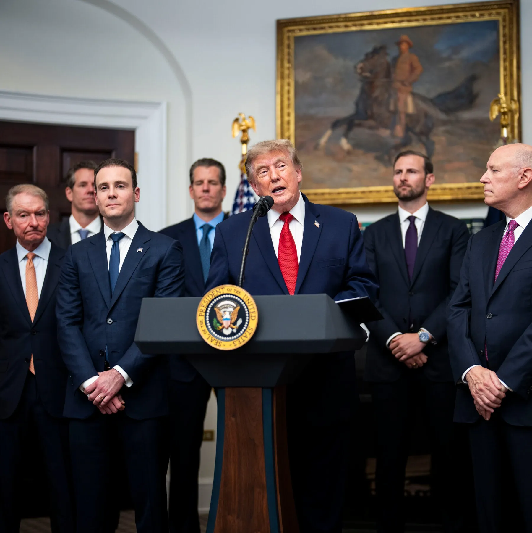 Bitcoin Breaks $70,000 as Trump Pushes Crypto Bill and Shorts Get Squeezed