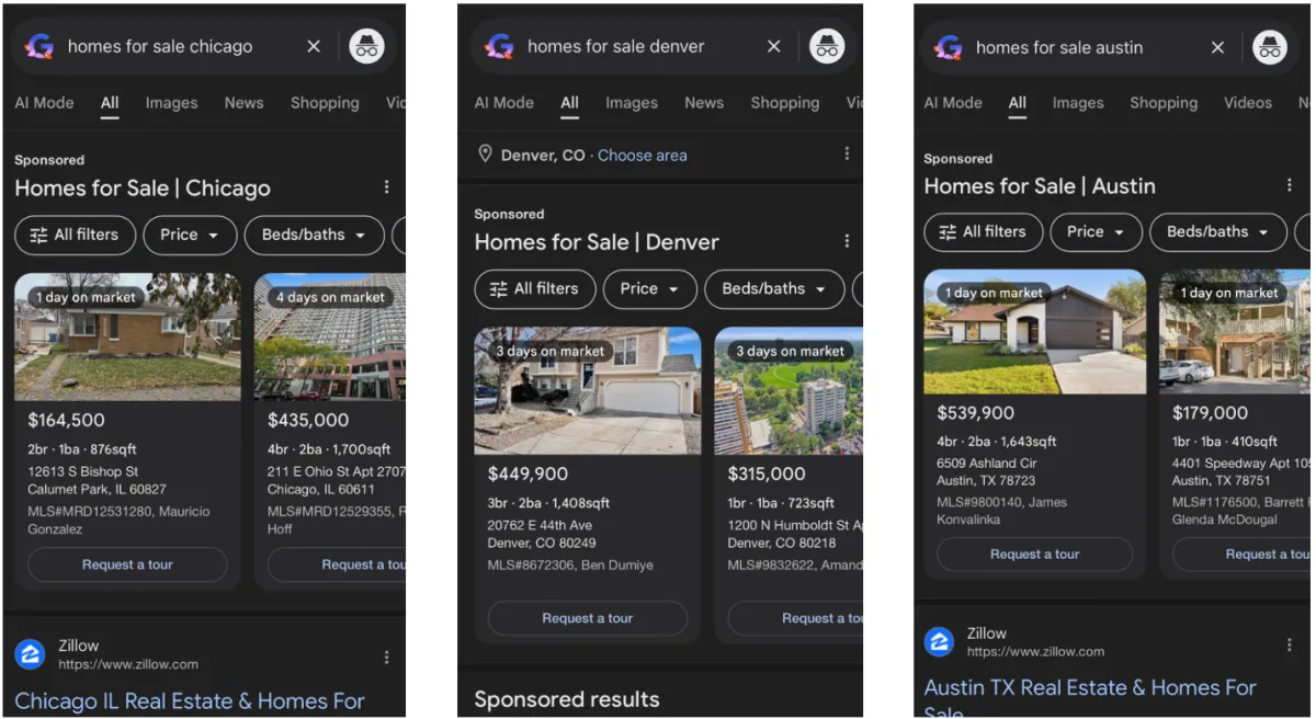 Google's Real Estate Listings Test Triggers Sharp Decline in Zillow and Competitor Stocks