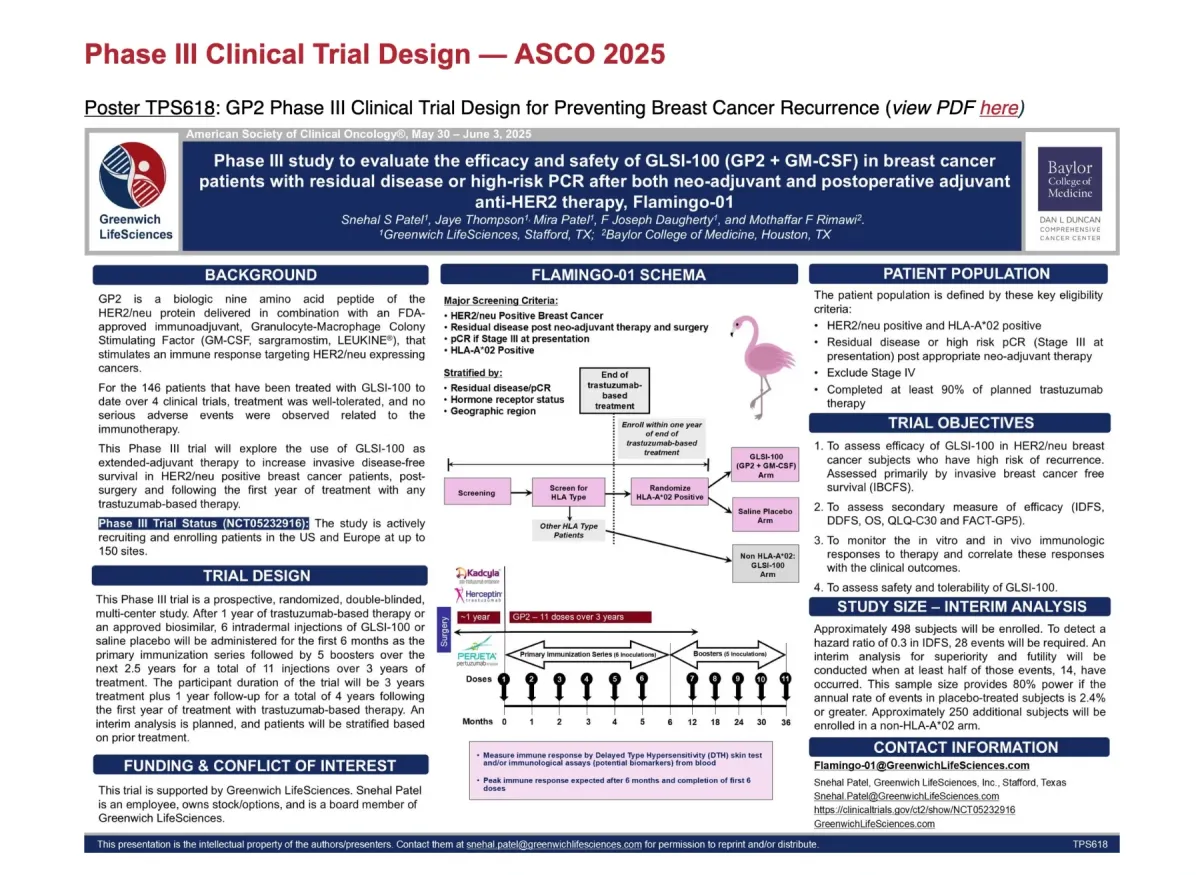 Greenwich LifeSciences Extends Share Lock-up Through 2026