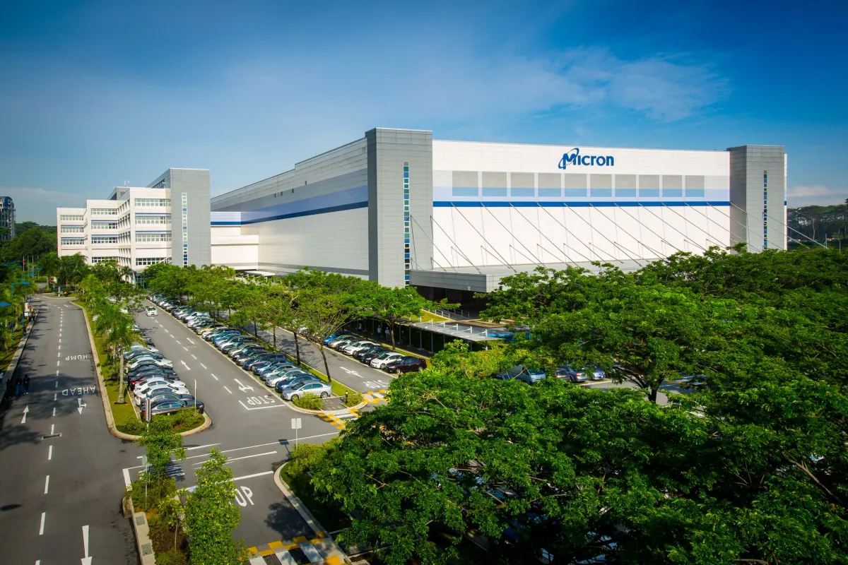 Micron Invests $24 Billion in Singapore to Tackle AI Memory Chip Shortage
