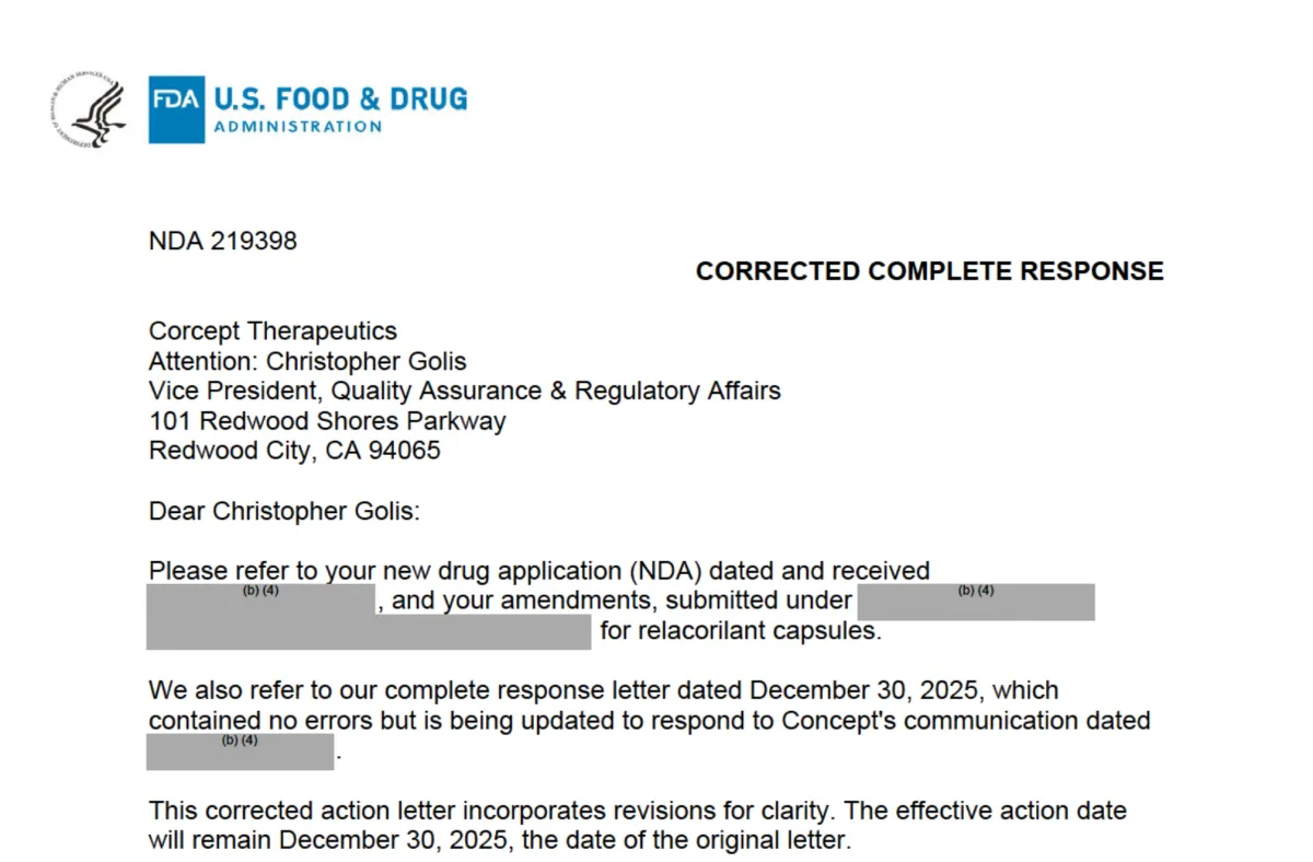 FDA Contradicts Corcept: Agency Says It Warned Biotech About Drug Rejection Risk