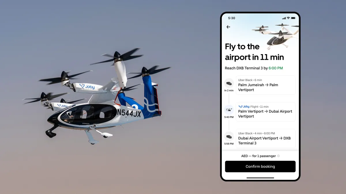 Uber Takes Flight: Book Your Electric Air Taxi Ride in the App Starting This Year