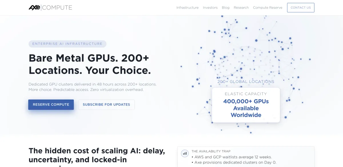 Axe Compute Stock Skyrockets on Massive $260M NVIDIA B300 GPU Deal
