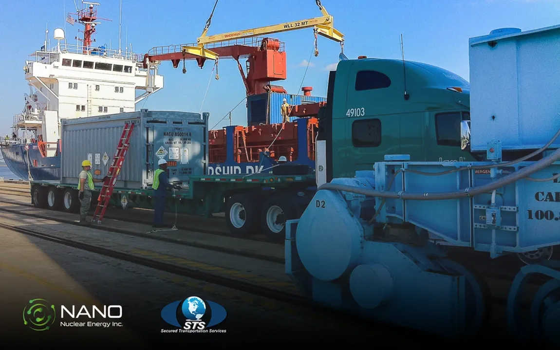 NANO Nuclear Acquires STS to Build a Fully Integrated Nuclear Fuel Logistics Platform