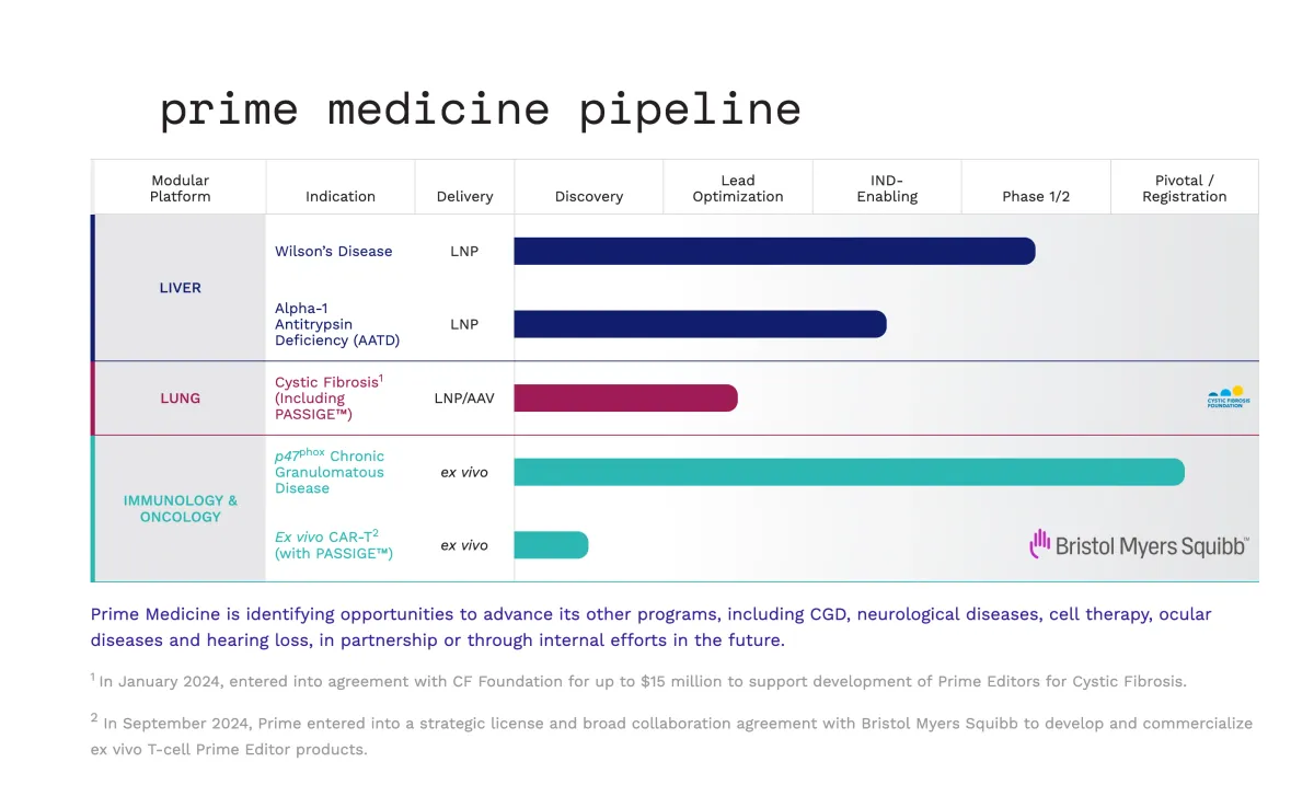 BMO Capital Bullish on Prime Medicine: Outperform Rating, $9 Target, and 2027 Clinical Catalysts