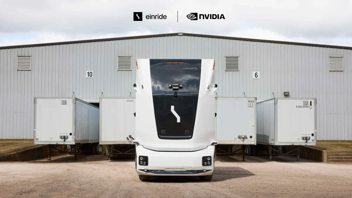 Einride Teams With NVIDIA to Scale Self-Driving Trucks