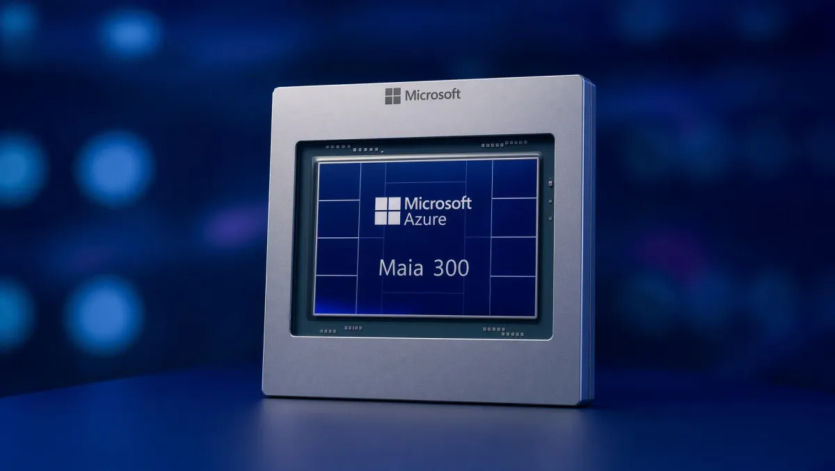 Microsoft Unveils Maia 300 AI Chip as Shares Rise and Market Cap Tops $4 Trillion